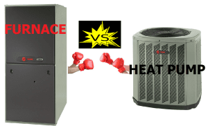Heat Pump and a furnace differences