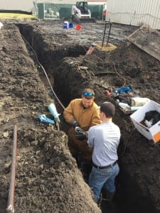 Geothermal system Install