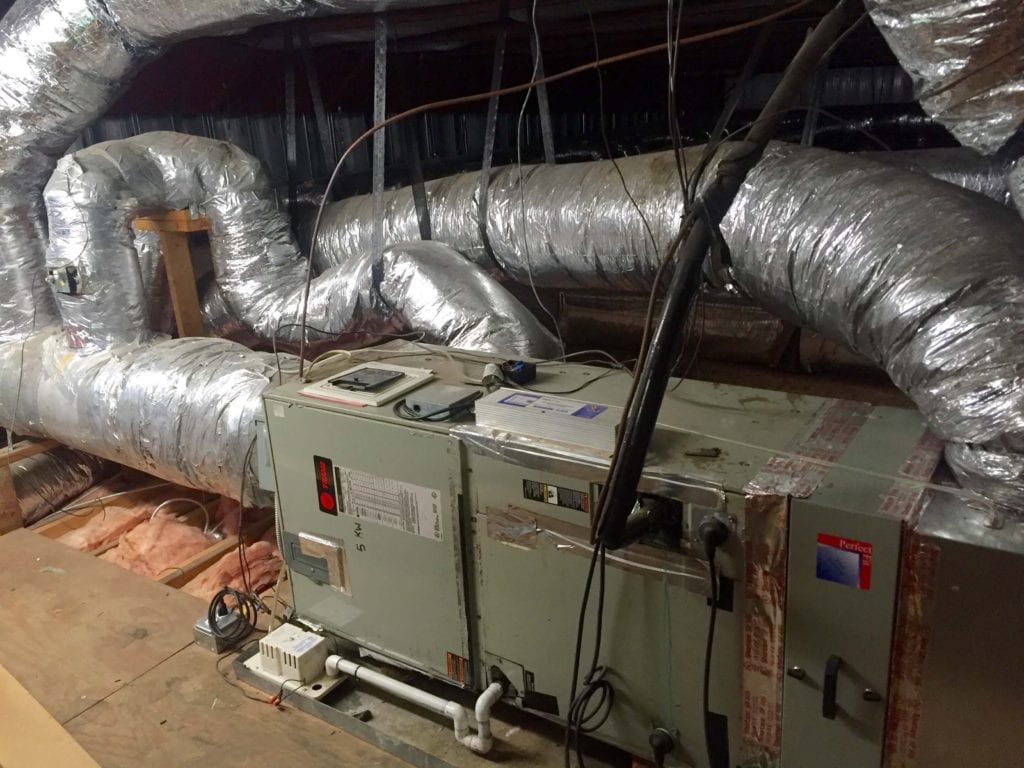 Duct Evaluation and Trane Air Handler- O'Brien Service Company