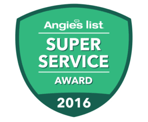 Angie’s List Super Service Award 2016 Heating and Air Company Wilmington NC