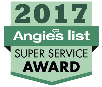 Angie's List Super Service Award 2017 Heating and Air Company Wilmington NC