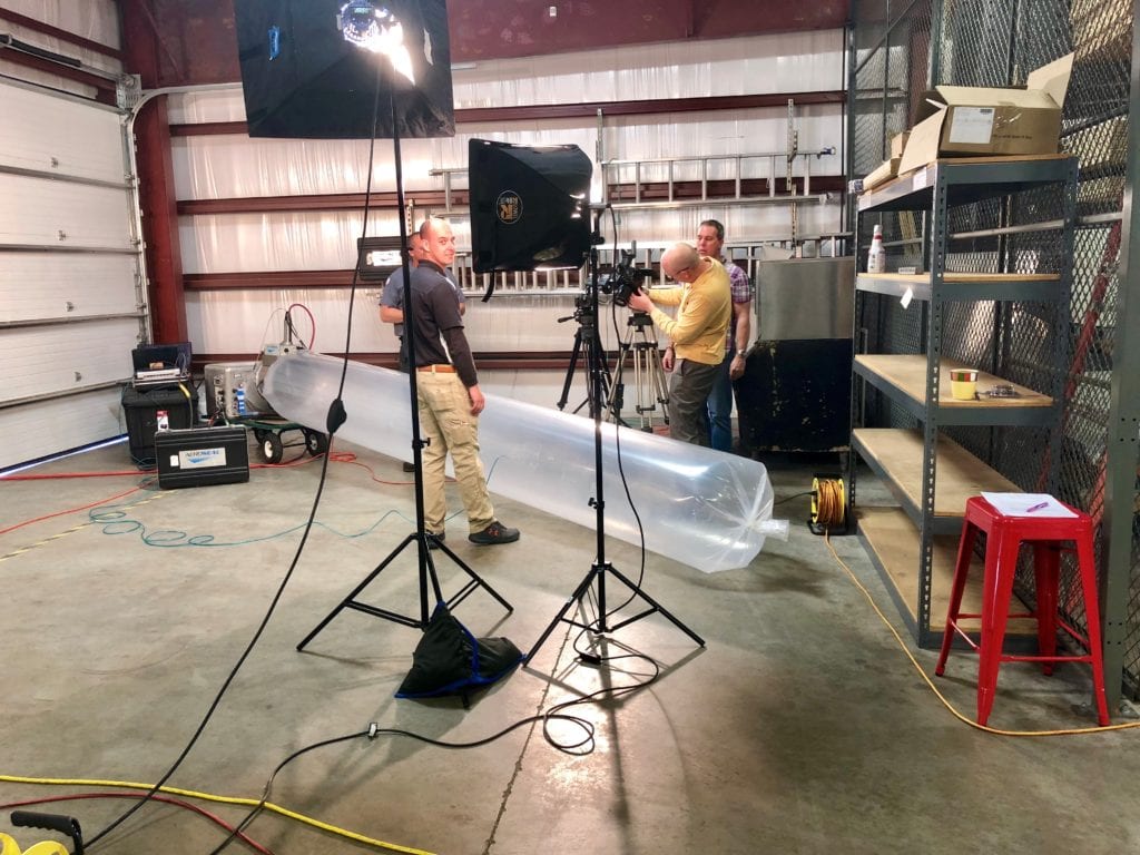 Aeroseal Duct Sealing Demonstration, wilmington nc, o'brien service co