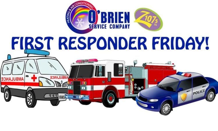 first responder friday- O'Brien Service Company Wilmington's local heating and ac pros