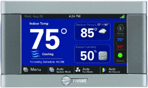 Trane XL824 Thermostat- O'Brien Heating and Air Wilmington NC