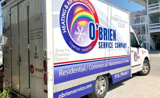 Wrightsville Beach Heating and Air Company- O'Brien Service Company. Wilmington HVAC