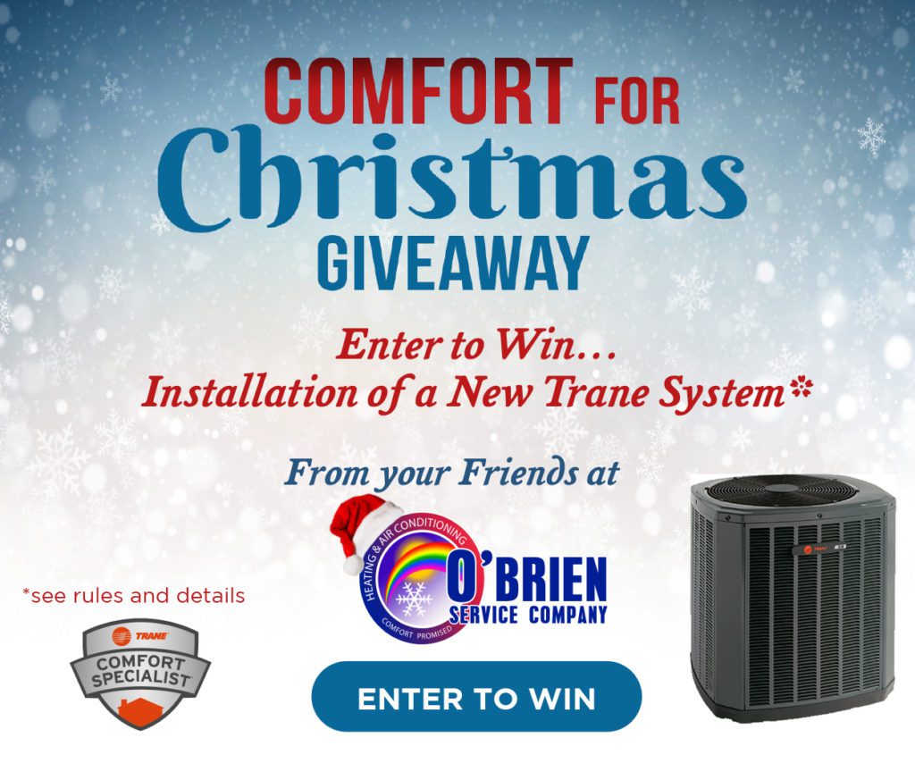 obrien heating and air comfort for christmas