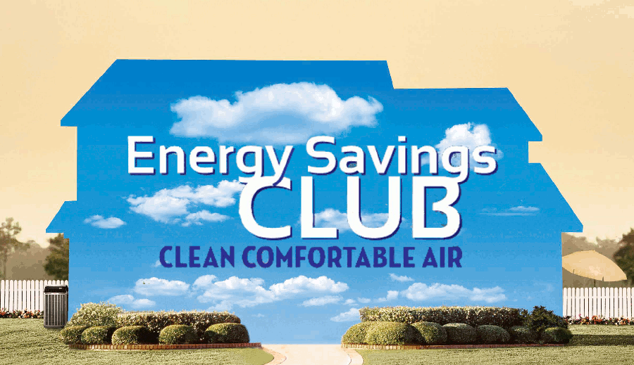 Energy Saving Club graphic.